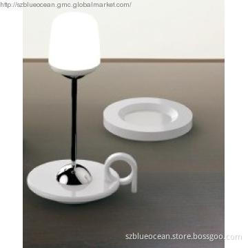 Newest Mini Night LED Light  Desk LampWith Induction Charging
